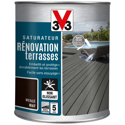 Saturateur Rénovation Terrasses V33 1L V33 27,90 € 12,90 € Saturateur Rénovation Terrasses V33 1L V33 27,90 € 12,90 €