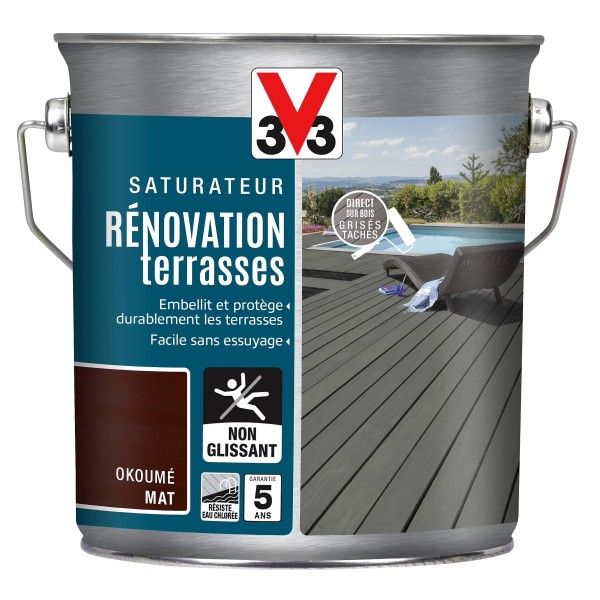 Saturateur Rénovation Terrasses V33 2,5L