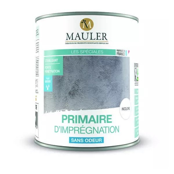 Primaire d'imprégnation sans odeur incolore MAULER 5L