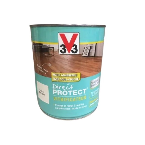 Vitrificateur direct protect V33 2,5L Incolore brillant