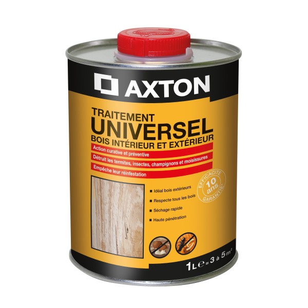 Traitement universel bois AXTON 1L
