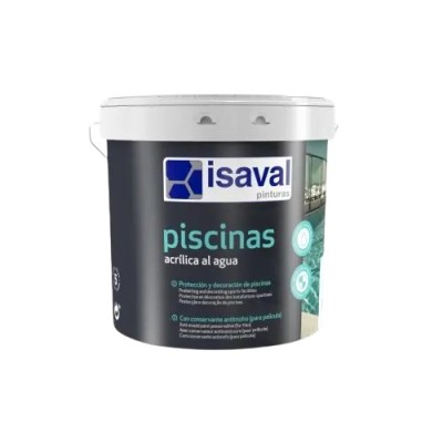 Peinture piscine en phase acrylique ISAVAL 4 Litres  isaval 39,00 € 39,00 €