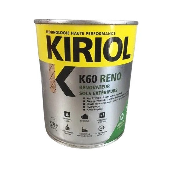 Peinture de rénovation sols extérieurs 0.75ml satiné