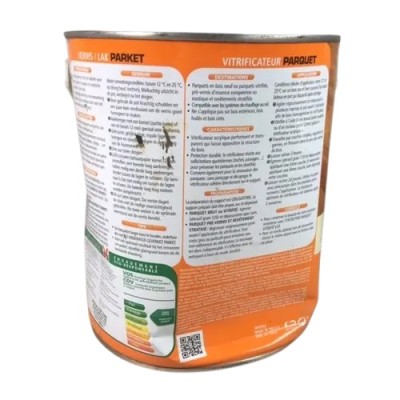 Vitrificateur rénovation parquet vitrifié et stratifié V33 incolore mat 2.5L 3153890144587 V33 58,90 € 29,00 € Vitrificateur rénovation parquet vitrifié et stratifié V33 incolore mat 2.5L 3153890144587 V33 58,90 € 29,00 €