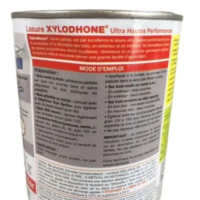 Lasure Xylodhone Polyurethane satinée SYNTILOR Anthracite 1L 3239914441518 Syntilor 30,90 € 30,90 € Lasure Xylodhone Polyurethane satinée SYNTILOR Anthracite 1L 3239914441518 Syntilor 30,90 € 30,90 €