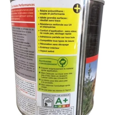 Lasure Xylodhone Polyurethane satinée SYNTILOR Anthracite 1L 3239914441518 Syntilor 30,90 € 30,90 € Lasure Xylodhone Polyurethane satinée SYNTILOR Anthracite 1L 3239914441518 Syntilor 30,90 € 30,90 €