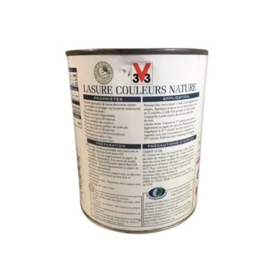Lasure bois couleur nature V33 1L couleur argile 3153890196708 V33 32,40 € 9,90 € Lasure bois couleur nature V33 1L couleur argile 3153890196708 V33 32,40 € 9,90 €