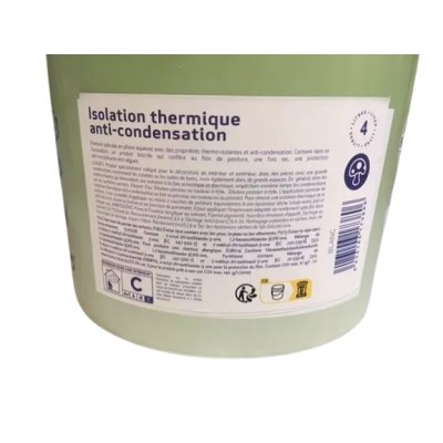 peinture thermo-isolantes et anti-condensation ISAVAL 4L Blanc Mat 8426106173806 isaval 49,90 € 49,90 € peinture thermo-isolantes et anti-condensation ISAVAL 4L Blanc Mat 8426106173806 isaval 49,90 € 49,90 €