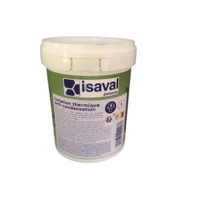 Peinture thermo-isolantes et anti-condensation ISAVAL 1L Blanc Mat 8435210940037 isaval 12,90 € 12,90 € Peinture thermo-isolantes et anti-condensation ISAVAL 1L Blanc Mat 8435210940037 isaval 12,90 € 12,90 €