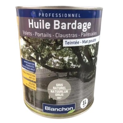 Huile Bardage Bois Blanchon Gris Naturel 1L 3239914000012 Blanchon 26,60 € 9,90 € Huile Bardage Bois Blanchon Gris Naturel 1L 3239914000012 Blanchon 26,60 € 9,90 €