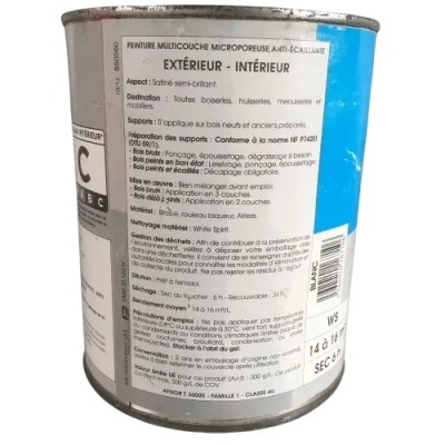 Peinture Microporeuse Bois exterieur 1L Vert Sapin 6009 3562010167205 RENAULAC 9,90 € 9,90 € Peinture Microporeuse Bois exterieur 1L Vert Sapin 6009 3562010167205 RENAULAC 9,90 € 9,90 €