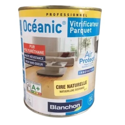 Vitrificateur parquet Océanic air protect Cire Naturelle 1L Blanchon 3239914113552 Blanchon 24,46 € 24,46 € Vitrificateur parquet Océanic air protect Cire Naturelle 1L Blanchon 3239914113552 Blanchon 24,46 € 24,46 €