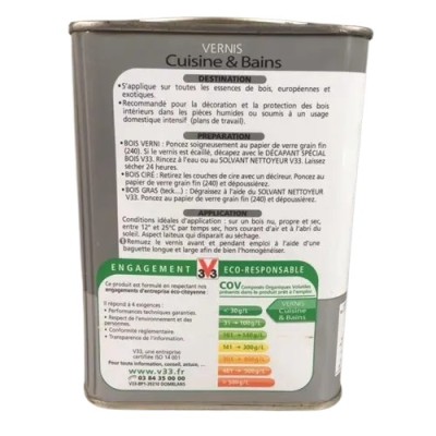 Vernis cuisine et bains V33 1L  V33 36,80 € 9,90 €