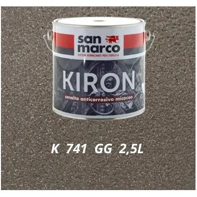 Peinture antirouille effet micacé sablé San Marco KIRON 2,5L K741GG 3774853588356 SAN MARCO 109,00 € 109,00 € Peinture antirouille effet micacé sablé San Marco KIRON 2,5L K741GG 3774853588356 SAN MARCO 109,00 € 109,00 €