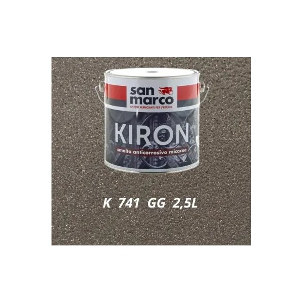 Peinture antirouille effet micacé sablé San Marco KIRON 2,5L K741GG
