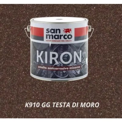 Peinture antirouille effet micacé sablé San Marco KIRON 2,5L K910 GG TESTA DI MORO 3297694348236 SAN MARCO 119,00 € 119,00 € Peinture antirouille effet micacé sablé San Marco KIRON 2,5L K910 GG TESTA DI MORO 3297694348236 SAN MARCO 119,00 € 119,00 €