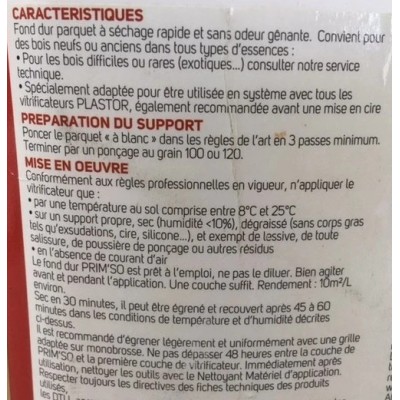 Fond dur universel PRIM’SO Plastor 1L 3153894932548 Plastor 25,10 € 9,90 € Fond dur universel PRIM’SO Plastor 1L 3153894932548 Plastor 25,10 € 9,90 €
