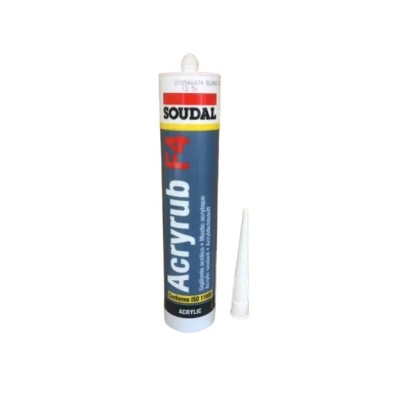 Mastic maçonnerie 300ml acryrub F4 Acrylique Blanc Soudal 300 ml 5411183095380 Soudal 2,90 € 2,90 € Mastic maçonnerie 300ml acryrub F4 Acrylique Blanc Soudal 300 ml 5411183095380 Soudal 2,90 € 2,90 €