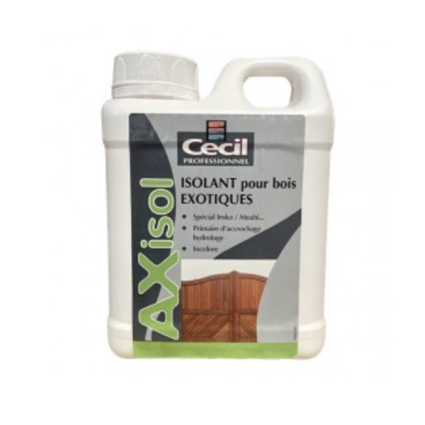 AX isol isolant pour Bois Exotiques Cecil 1 Litre
