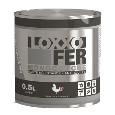 Peinture fer monocouche Antirouille Loxxo 0,5L Noir brillant 3663090011409 innova 14,90 € 9,90 € Peinture fer monocouche Antirouille Loxxo 0,5L Noir brillant 3663090011409 innova 14,90 € 9,90 €