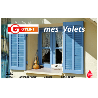 Peinture bois extérieur microporeuse 2,5L Rouge Basque Gpeint 3918085550679 Gpeint 29,00 € 29,00 € Peinture bois extérieur microporeuse 2,5L Rouge Basque Gpeint 3918085550679 Gpeint 29,00 € 29,00 €