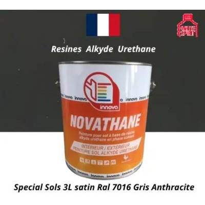 Peinture sol trafic extrême innova Gris Fonce satin 3L 3663090003664 Gpeint 49,00 € 49,00 € Peinture sol trafic extrême innova Gris Fonce satin 3L 3663090003664 Gpeint 49,00 € 49,00 €