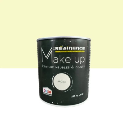 Peinture meubles & objets RÉSINENCE Make up ARGILE 250 ml 3700441920284 Resinence 15,90 € 3,00 € Peinture meubles & objets RÉSINENCE Make up ARGILE 250 ml 3700441920284 Resinence 15,90 € 3,00 €