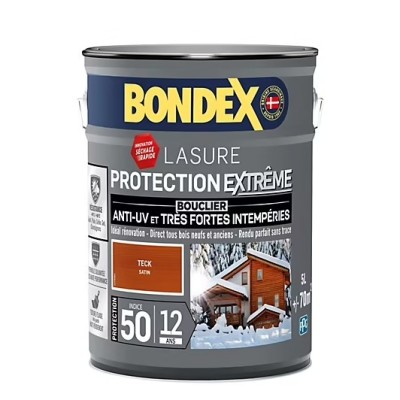 Lasure protection extrême indice 50 / 12 ANS BONDEX TECK SATIN 5L 3261544319783 Bondex 84,90 € 35,00 € Lasure protection extrême indice 50 / 12 ANS BONDEX TECK SATIN 5L 3261544319783 Bondex 84,90 € 35,00 €