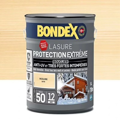 Lasure protection extrême indice 50 / 12 ANS BONDEX INCOLORE SATIN 5L 3261544319738 Bondex 84,90 € 35,00 € Lasure protection extrême indice 50 / 12 ANS BONDEX INCOLORE SATIN 5L 3261544319738 Bondex 84,90 € 35,00 €
