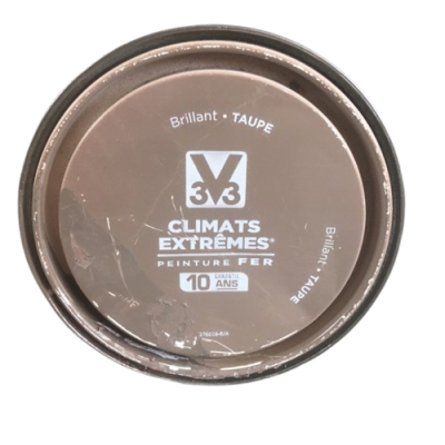 Peinture Fer Climats Extremes V33 Taupe Brillant 0,5L 3153894991859 V33 34,70 € 3,00 € Peinture Fer Climats Extremes V33 Taupe Brillant 0,5L 3153894991859 V33 34,70 € 3,00 €