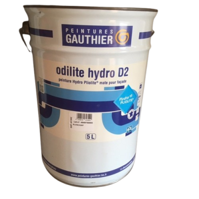 Peinture façade Hydro Pliolite Mate Odilite Hydro D2 Blanc GAUTHIER 5L 3479274313524 PEINTURES GAUTHIER 49,00 € 49,00 € Peinture façade Hydro Pliolite Mate Odilite Hydro D2 Blanc GAUTHIER 5L 3479274313524 PEINTURES GAUTHIER 49,00 € 49,00 €