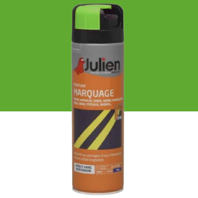 Peinture aérosol Marquage vert fluo JULIEN 0.5 l 325661550061 Julien 15,90 € 3,00 € Peinture aérosol Marquage vert fluo JULIEN 0.5 l 325661550061 Julien 15,90 € 3,00 €